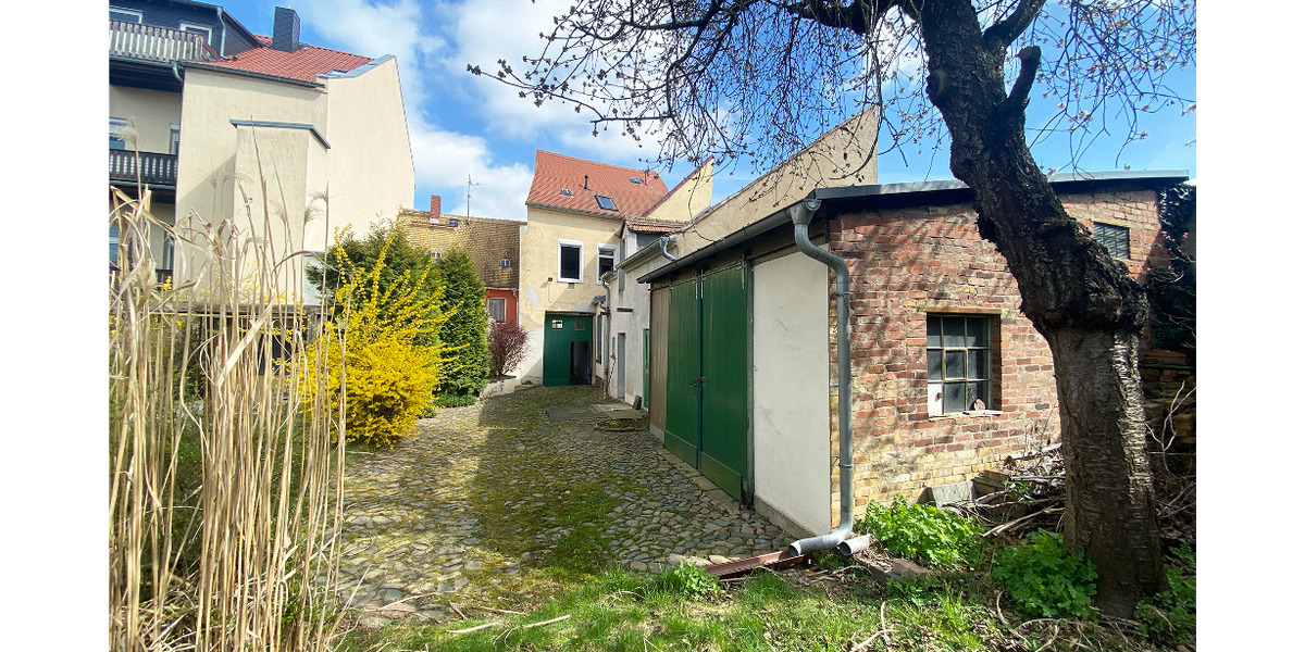 Zentralgelegenes Stadthaus in Wurzen mit eigener Garten-Idylle 4 zimmer