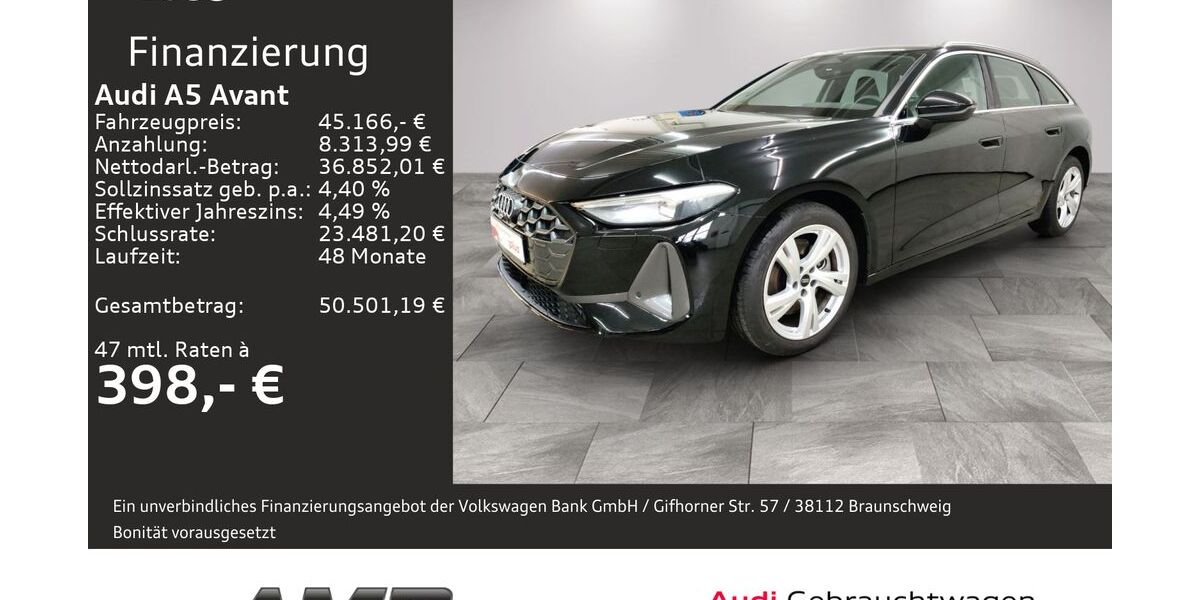 Audi A5 5.350 km 44.280 &euro; Borna 04552