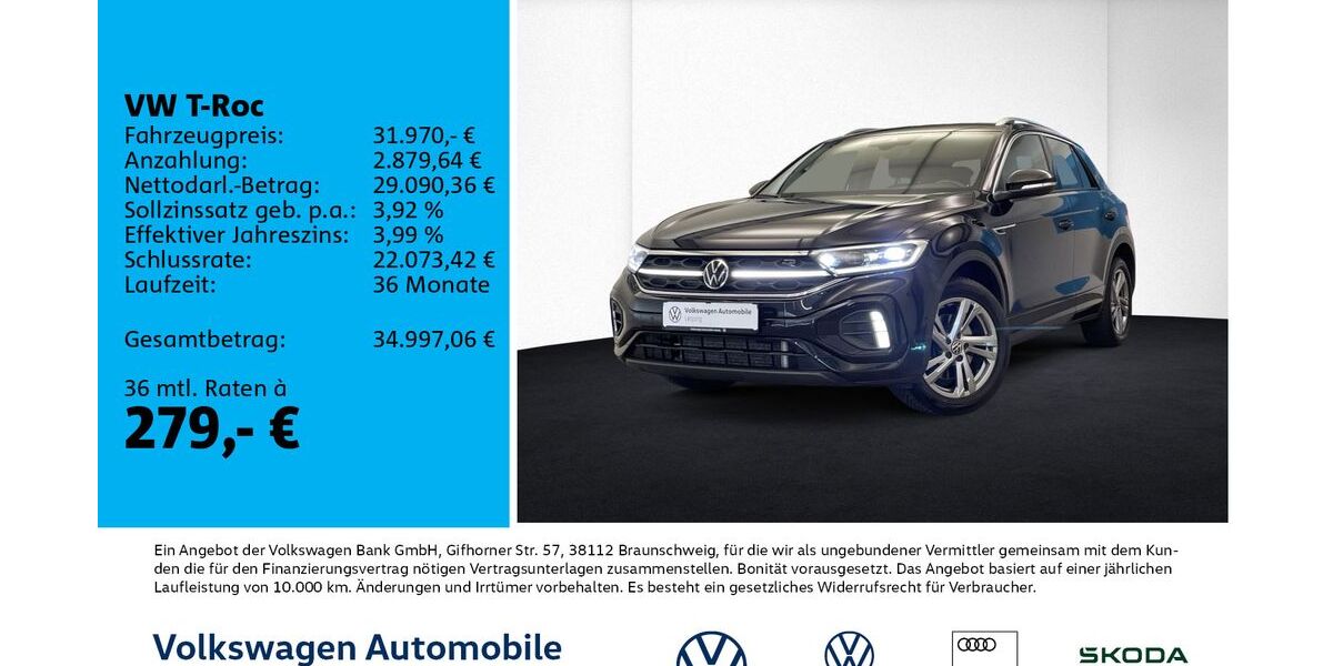 VW T-Roc 15.913 km 31.470 &euro; Leipzig 04277