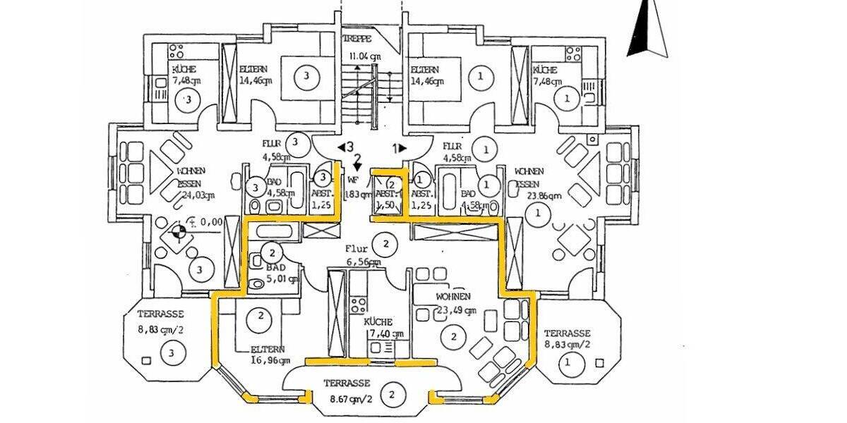 Etagenwohnung Markkleeberg - 2 Zimmer, 67 m&sup2;, 700&euro; | Angebot:26554683