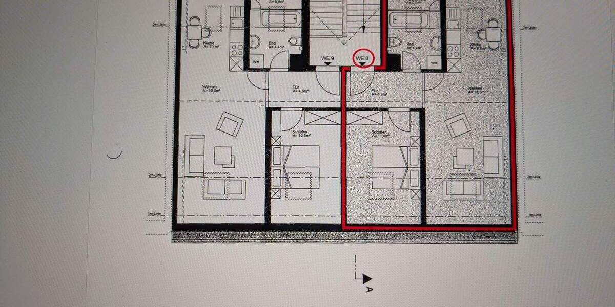 Bequeme 1,5-Zimmer-Wohnung in Leutzsch, Leipzig 1 zimmer