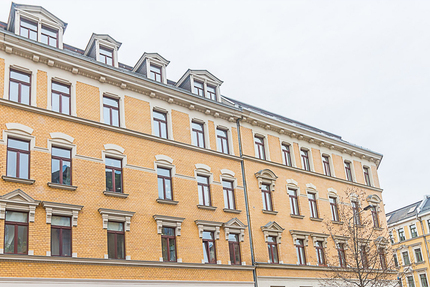 CONNEWITZ + 1 RAUM WOHNUNG ZUM KAUF + ERDGESCHOSS + BALKON + PARKETT - Wohnung Leipzig-Connewitz Connewitz | Angebot:15330284