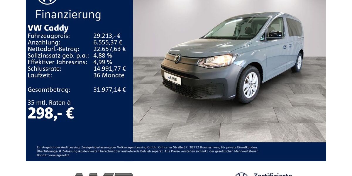 VW Caddy 10.160 km 27.380 &euro; Borna 04552