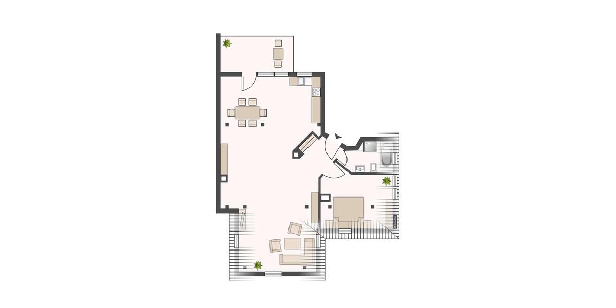 Loft - Studio - Atelier Leipzig Südost - 2 Zimmer, 91 m&sup2;, 1.179&euro; | Angebot:25128523