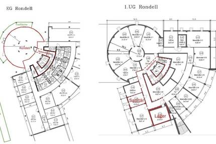 Lichtdurchflutete und imposante Rondellfläche, ruhige Lage, Lift bis UG, SP mgl, SpielhalleBistro mgl. zimmer