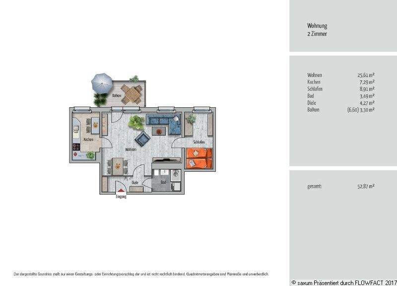alles Neu mit Einbauküche, Aufzug + Balkon im Pfaffensteincarree 2 zimmer