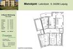 Etagenwohnung Leipzig Liebertwolkwitz - 3 Zimmer, 85 m&sup2;, 640&euro; | Angebot:25424085