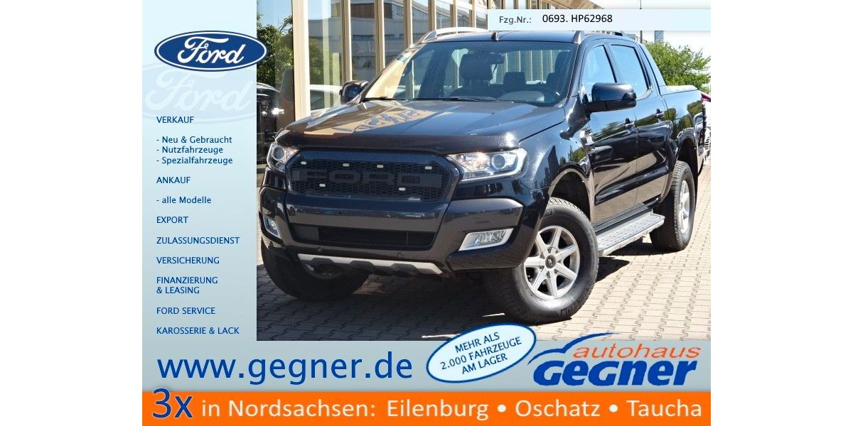 Ford Ranger 145.437 km 16.840 &euro; Eilenburg 04838