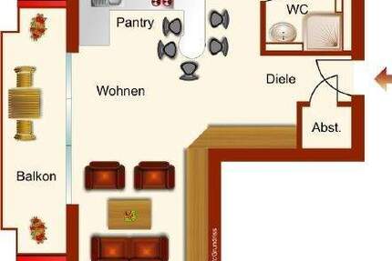 Sonnige Dachgeschosswohnung im Leipziger Norden! 2 zimmer