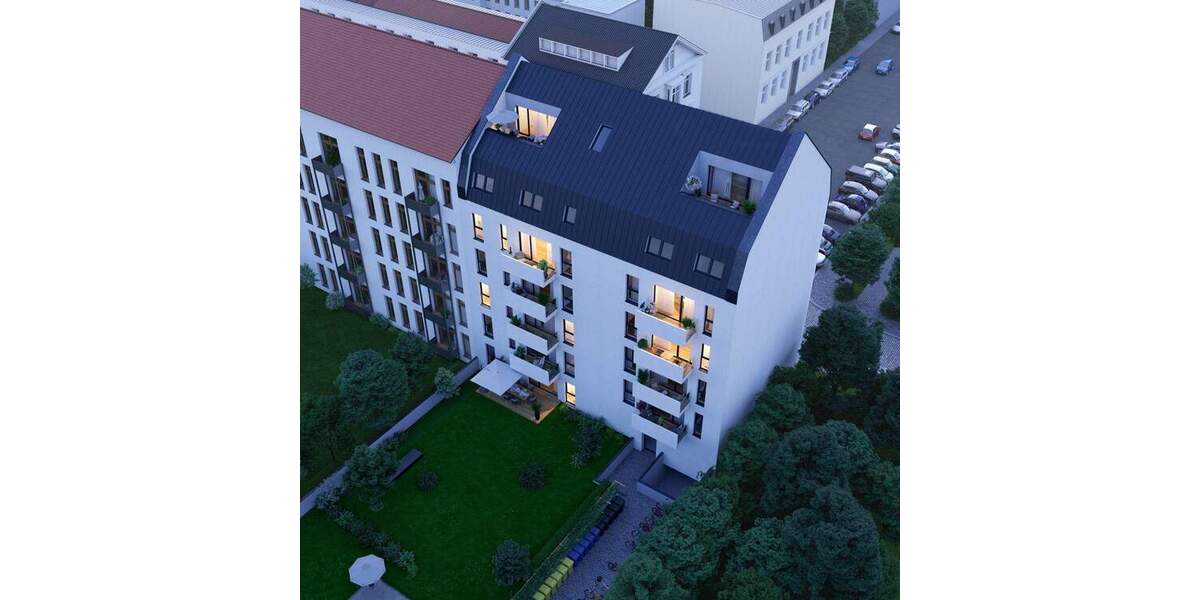 Etagenwohnung Leipzig Zentrum-Ost - 2 Zimmer, 44 m&sup2;, 240.000&euro; | Angebot:25684294