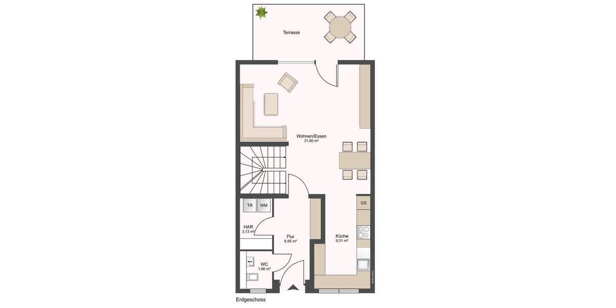 Exklusive Ausstattung | 5 Zimmer | Garten | Luftwärmepumpe 5 zimmer