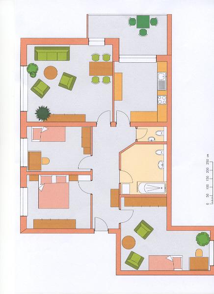 Etagenwohnung Wurzen - 4 Zimmer, 94 m&sup2;, 650&euro; | Angebot:26299324