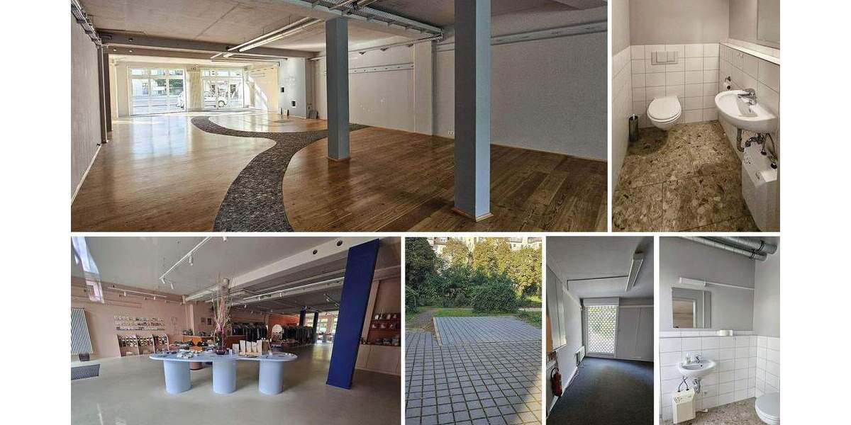 Große Ladenfläche direkt auf der beliebten 