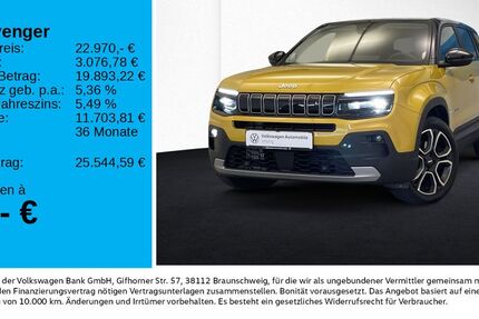 Jeep Avenger 18.510 km 21.970 &euro; Leipzig 04277