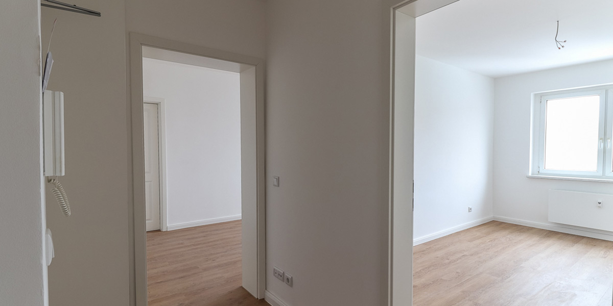 ERSTBEZUG NACH SANIERUNG + EUTRITZSCH + 3 RAUM MIT LOGGIA + AB SOFORT - Etagenwohnung Leipzig Eutritzsch | Angebot:26232921