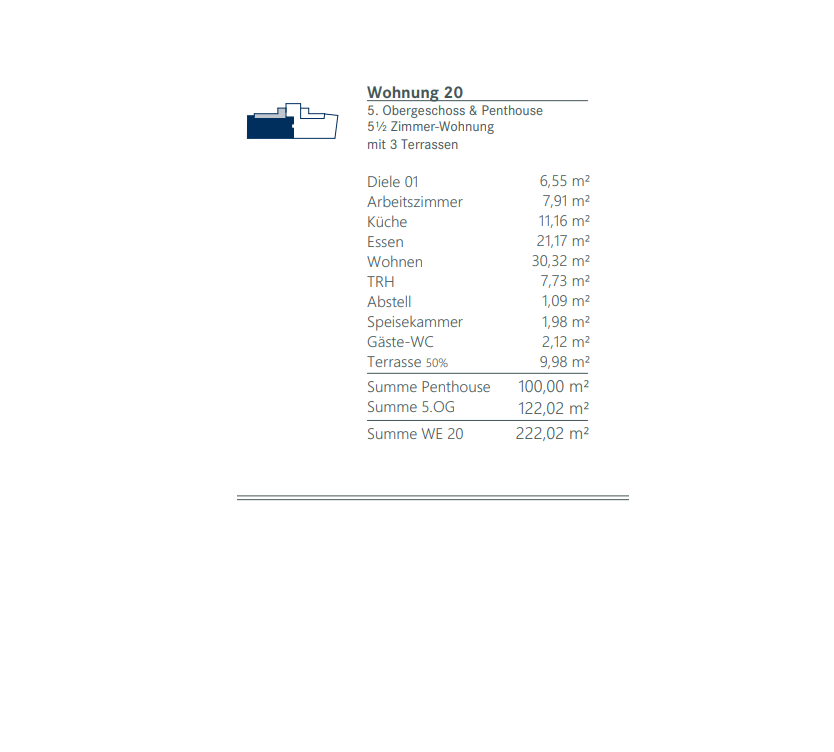 *ERSTBEZUG* Über 220 m² gr. Penthouse-Whg., 3 Terrassen, Maisonette, Blick zum Wasser, in Schleußig 7.5 zimmer