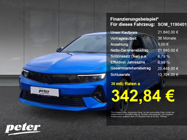Opel Astra 9.580 km 21.840 &euro; Merseburg 06217
