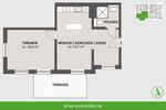 Erdgeschoßwohnung Leipzig Altwest - 2 Zimmer, 67 m&sup2;, 1.005&euro; | Angebot:26283442