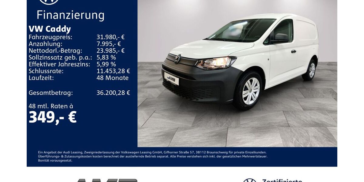 VW Caddy 13.000 km 31.660 &euro; Borna 04552