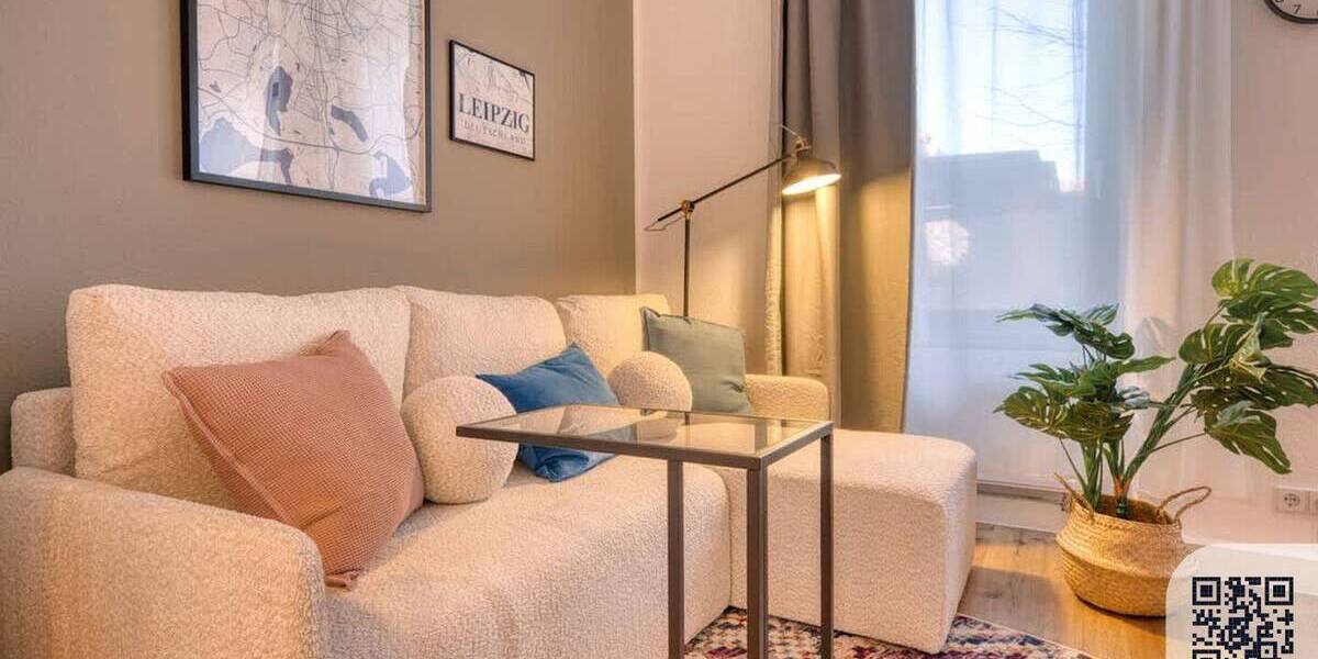 Etagenwohnung Leipzig Schönefeld-Abtnaundorf - 2 Zimmer, 1.757&euro; | Angebot:26634708