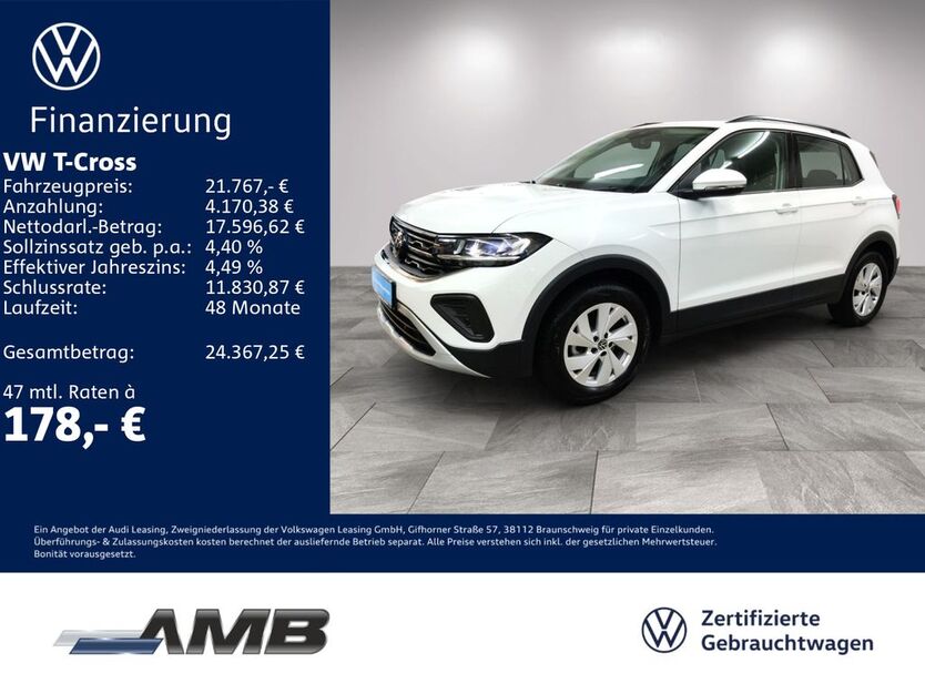 VW T-Cross 10.960 km 21.340 € Borna 04552