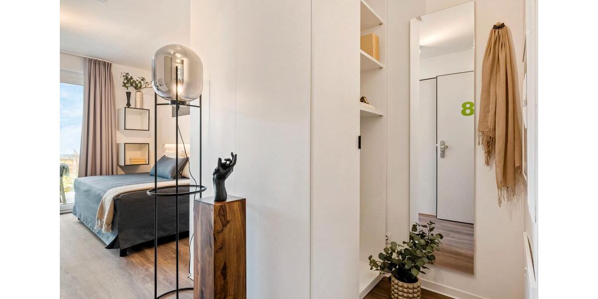 Etagenwohnung Leipzig Süd - 1 Zimmer, 25 m&sup2;, 492&euro; | Angebot:22744119