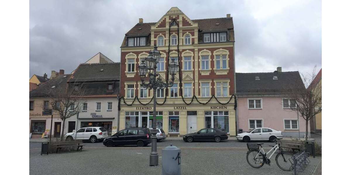 Praktische Gewerbeeinheit für BüroPraxis oder Einzelhandel - Wohn- & Geschäftshaus Wurzen Altstadt | Angebot:16936749