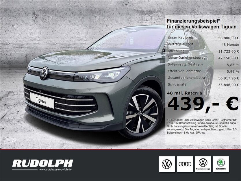 VW Tiguan 2.500 km 57.970 € Leuna 06237