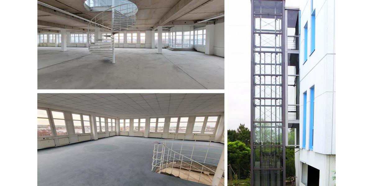 Produktions- Lager- & Bürofläche im Gewerbepark Wiedemar, Dachterrasse, Lastenaufzug mögl. zimmer