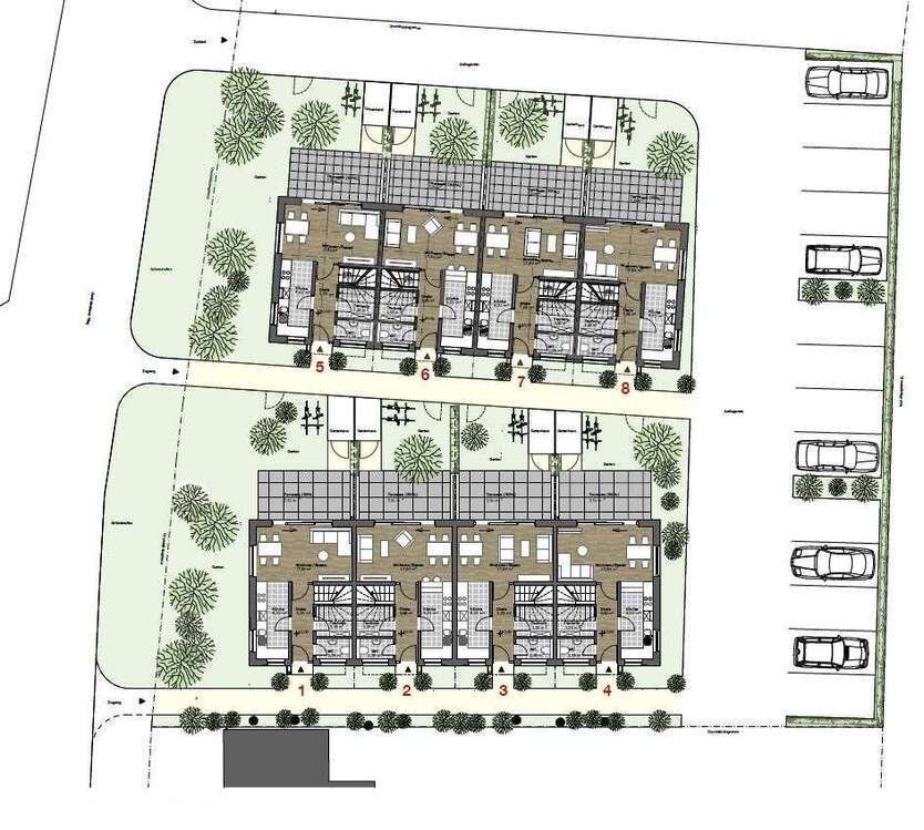 *Neubau - 8 Reihenhäuser in idyllischer Lage nahe dem Zwenkauer See* 40 zimmer