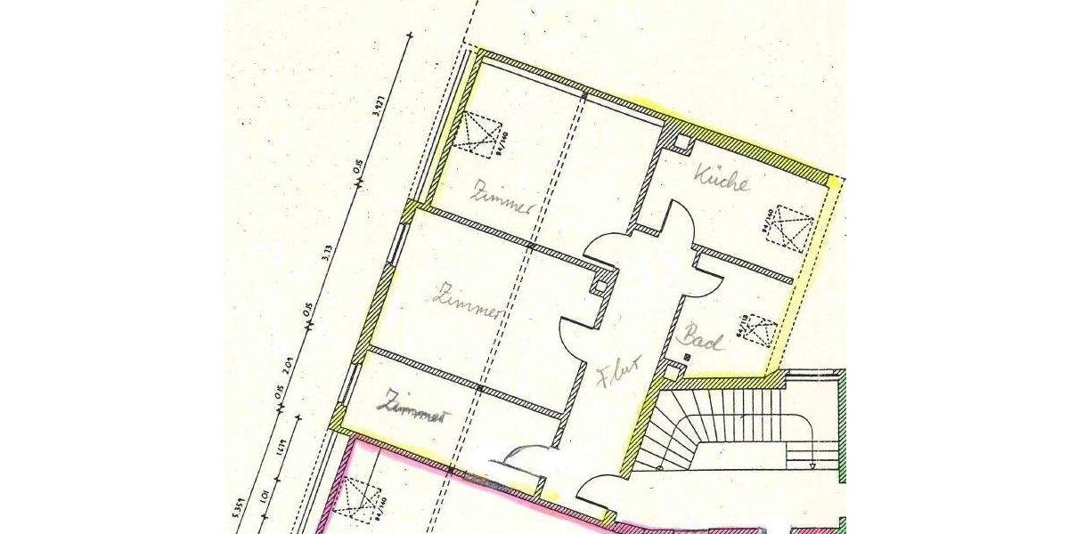 Etagenwohnung Leipzig Wahren - 3 Zimmer, 72 m&sup2;, 655&euro; | Angebot:26229088