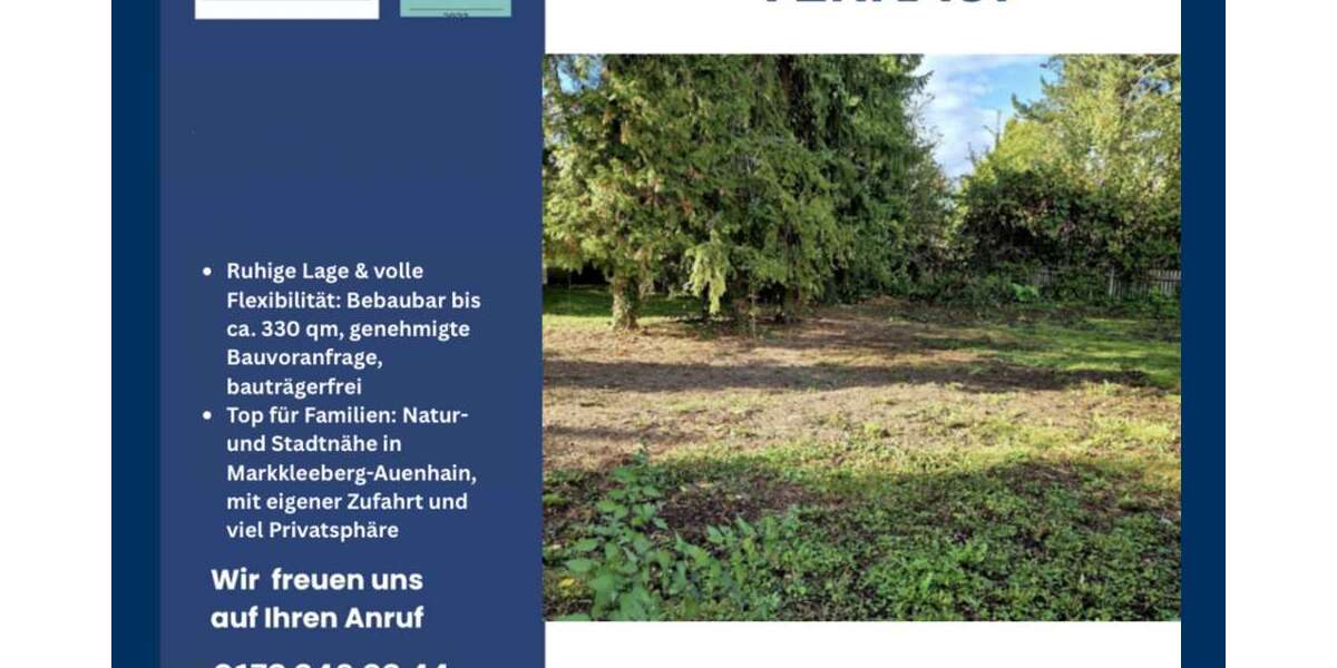 Grundstück Markkleeberg / Auenhain Auenhain - 369.000&euro; | Angebot:23744472
