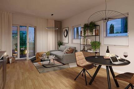 Kompakte Eigentumswohnung für Singles! 1-Zimmerwohnung inkusive Balkon in zentraler Lage 1 zimmer