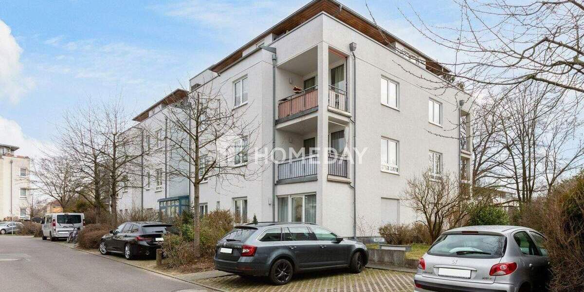 Ruhig, zentral, besonders - 2-Zimmer-Wohnung mit Dachterrasse, EBK und TG-Stellplatz! 2 zimmer