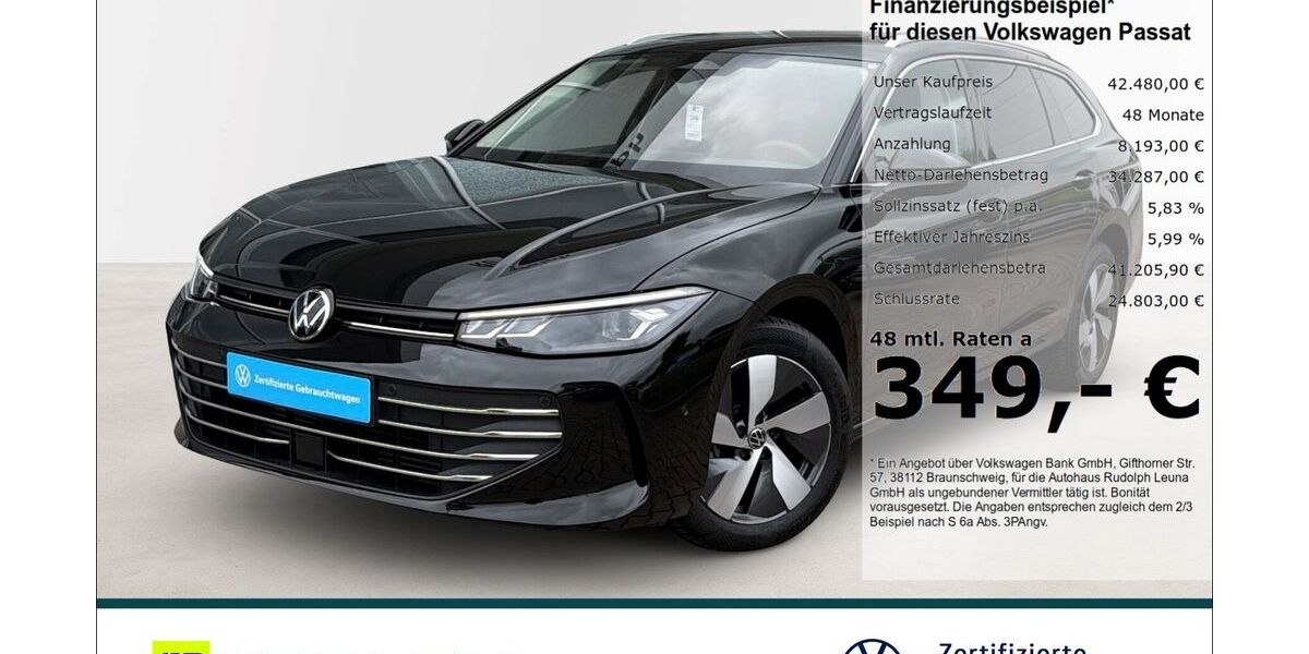 VW Passat 9.300 km 40.970 &euro; Leuna 06237