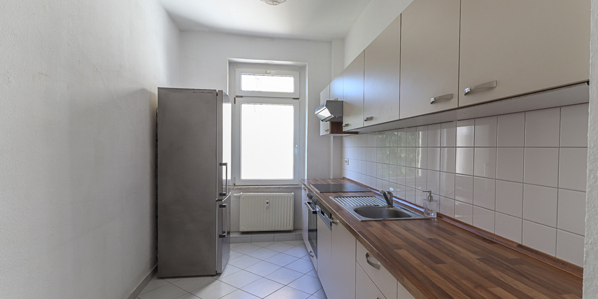 LEIPZIG-MÖCKERN + 3 RAUM WOHNUNG MIT EINBAUKÜCHE + 3.OG + AB SOFORT FREI - Etagenwohnung Leipzig-Möckern Möckern | Angebot:26365452