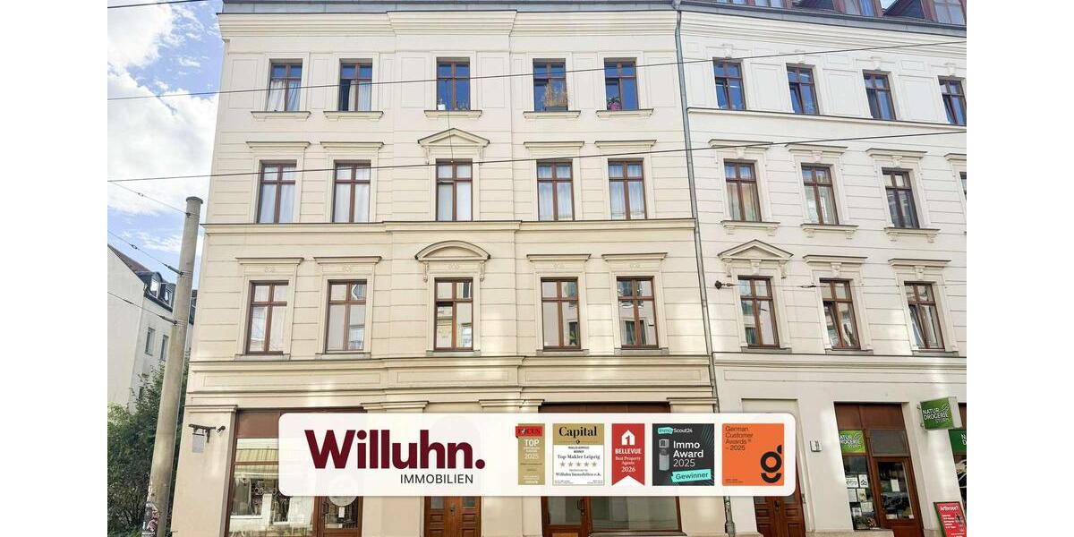 Etagenwohnung Leipzig Mitte - 2 Zimmer, 74 m&sup2;, 670&euro; | Angebot:25348828