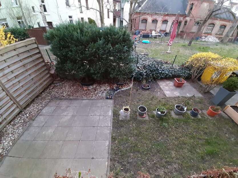 +++ Gohlis Süd, vermietete Familienwohnung mit Gartenanteil! Neue Heizung +++ 3 zimmer