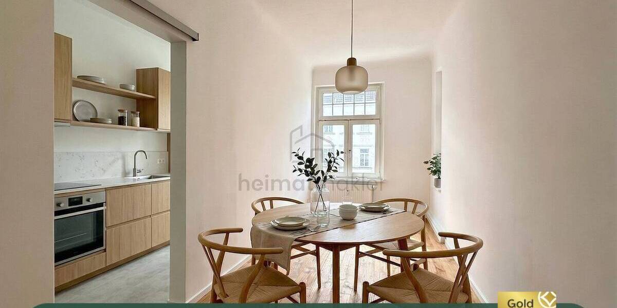 Etagenwohnung Leipzig Möckern - 4 Zimmer, 124 m&sup2;, 1.457&euro; | Angebot:26106429