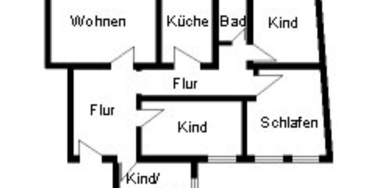 Etagenwohnung Eilenburg - 4 Zimmer, 112 m&sup2;, 700&euro; | Angebot:25230895