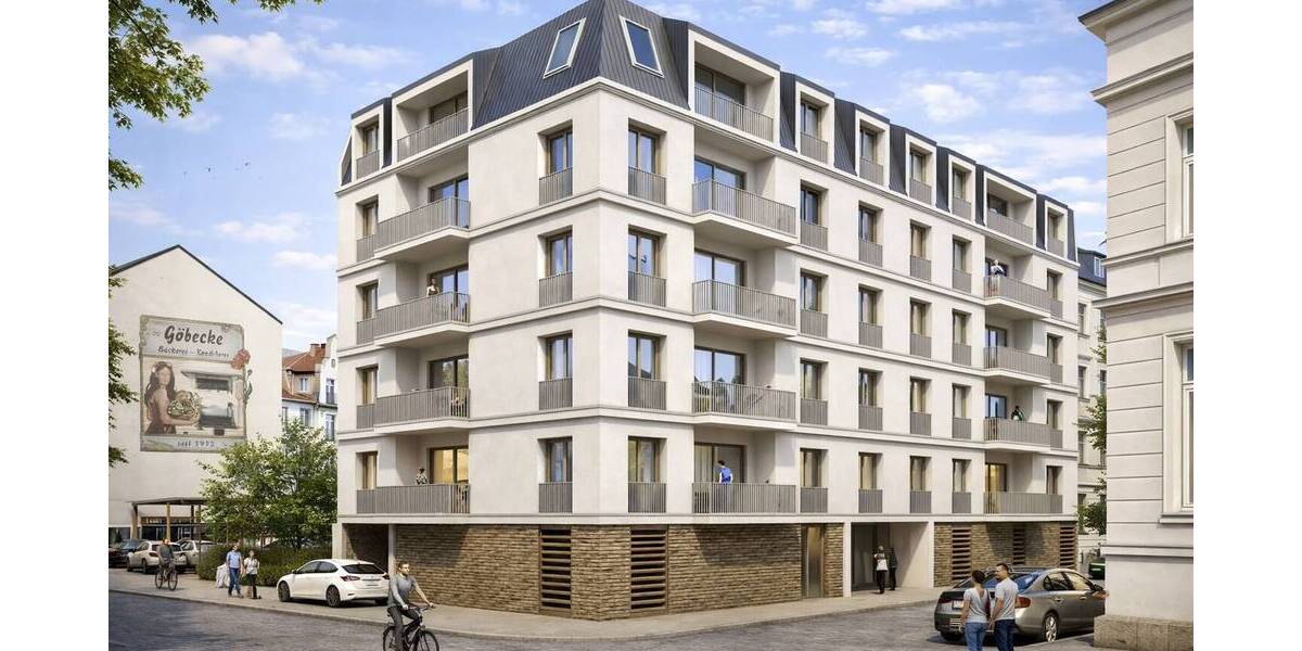 Etagenwohnung Leipzig Zentrum-Ost - 4 Zimmer, 72 m&sup2;, 462.189&euro; | Angebot:26875317