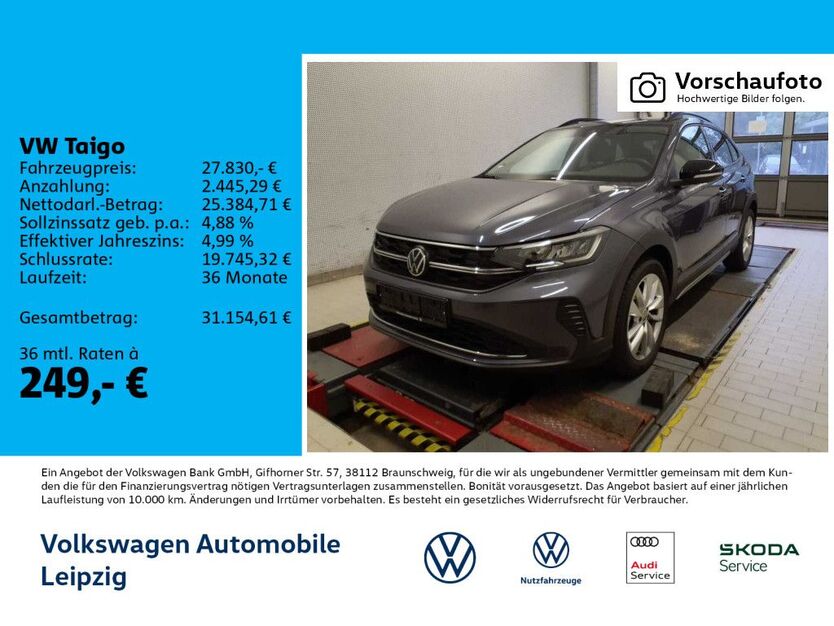 VW Taigo 7.495 km 27.830 € Leipzig 04277