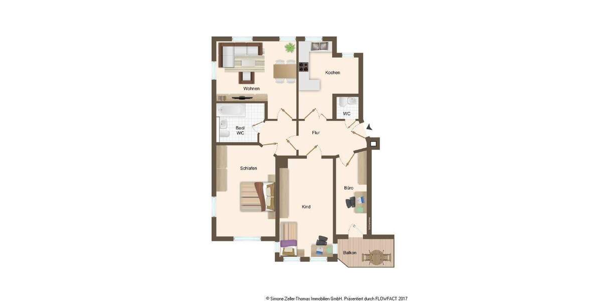 Etagenwohnung Markkleeberg Markkleeberg-Mitte - 4 Zimmer, 92 m&sup2;, 298.000&euro; | Angebot:25663978