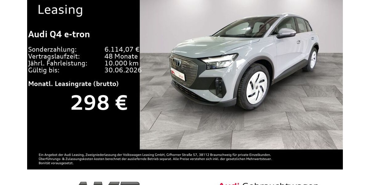 Audi Q4 e-tron 7.710 km 38.980 &euro; Borna 04552