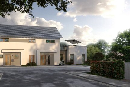 Haus mit zwei Wohnungen