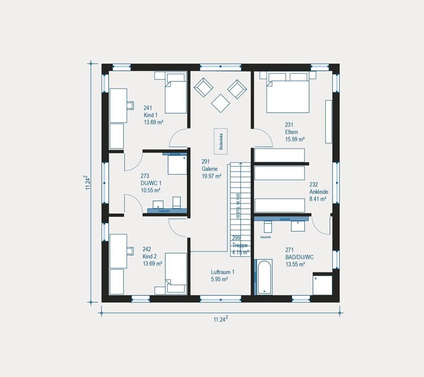 Eleganz und Komfort für die ganze Familie! 5 zimmer