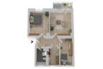 Etagenwohnung Groitzsch - 3 Zimmer, 60 m&sup2;, 451&euro; | Angebot:26424128
