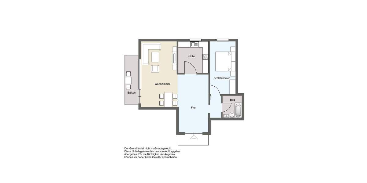Etagenwohnung Leipzig Burghausen-Rückmarsdorf - 2 Zimmer, 67 m&sup2;, 165.000&euro; | Angebot:25701783