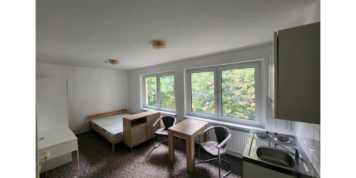 Etagenwohnung Leipzig Süd - 1 Zimmer, 12 m&sup2;, 350&euro; | Angebot:25208540