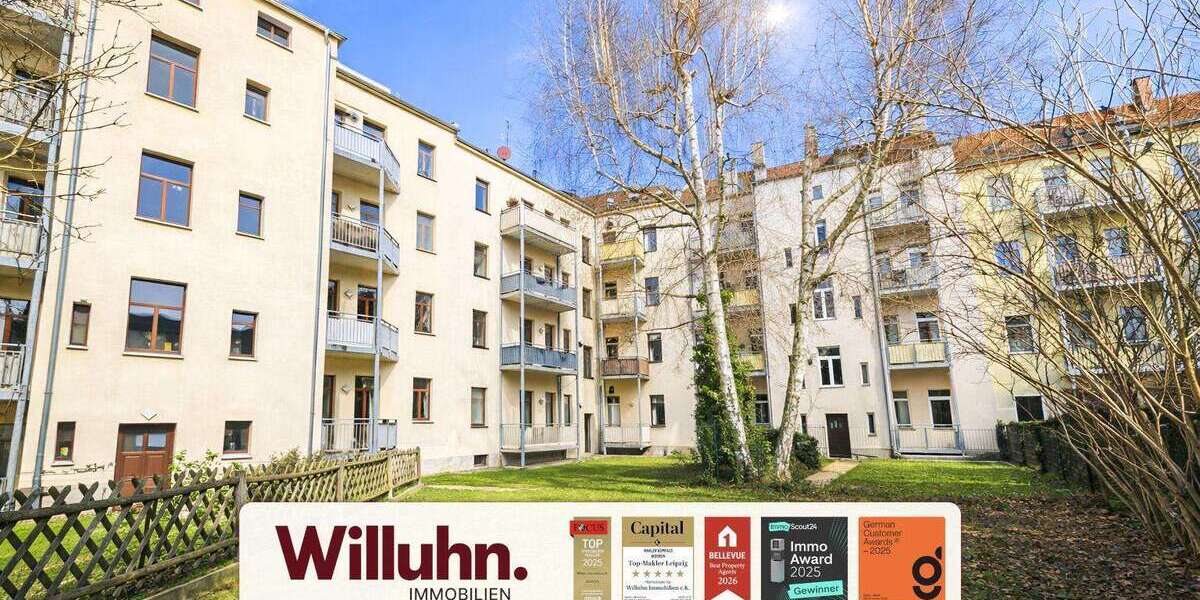 Etagenwohnung Leipzig Altwest - 3 Zimmer, 67 m&sup2;, 170.000&euro; | Angebot:25765359